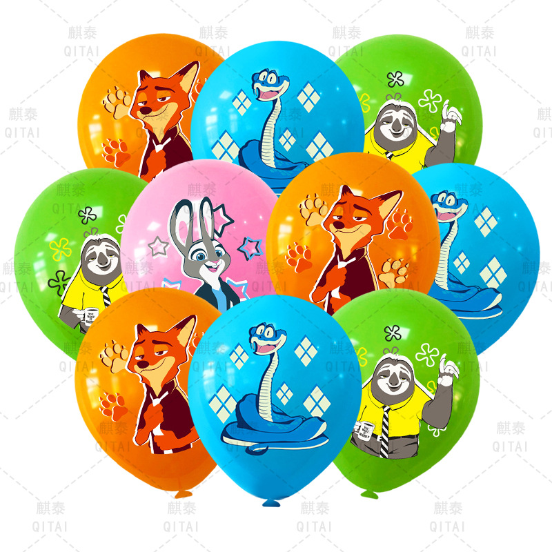 Event Supplies - Nuevos Globos de Zootopia, Globos de
