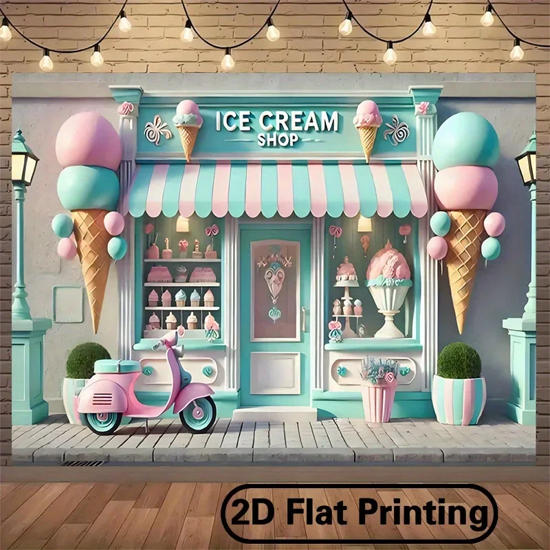 Event Party Shop - Esta publicidad plana en 2D tiene