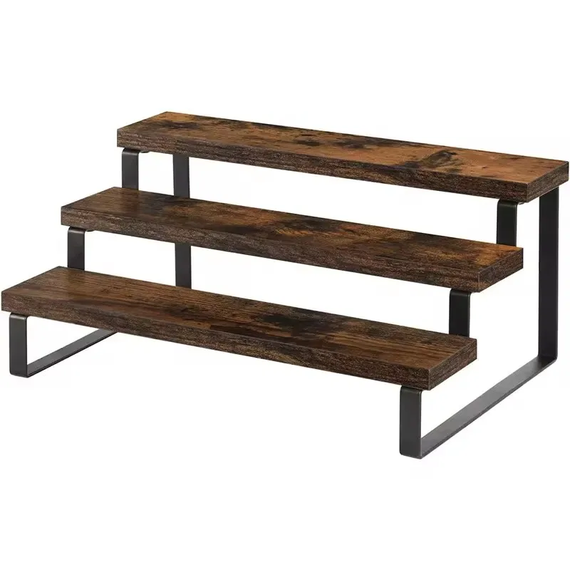 Cupcake Stand Tier - Expositor de Madera de 3 Niveles,