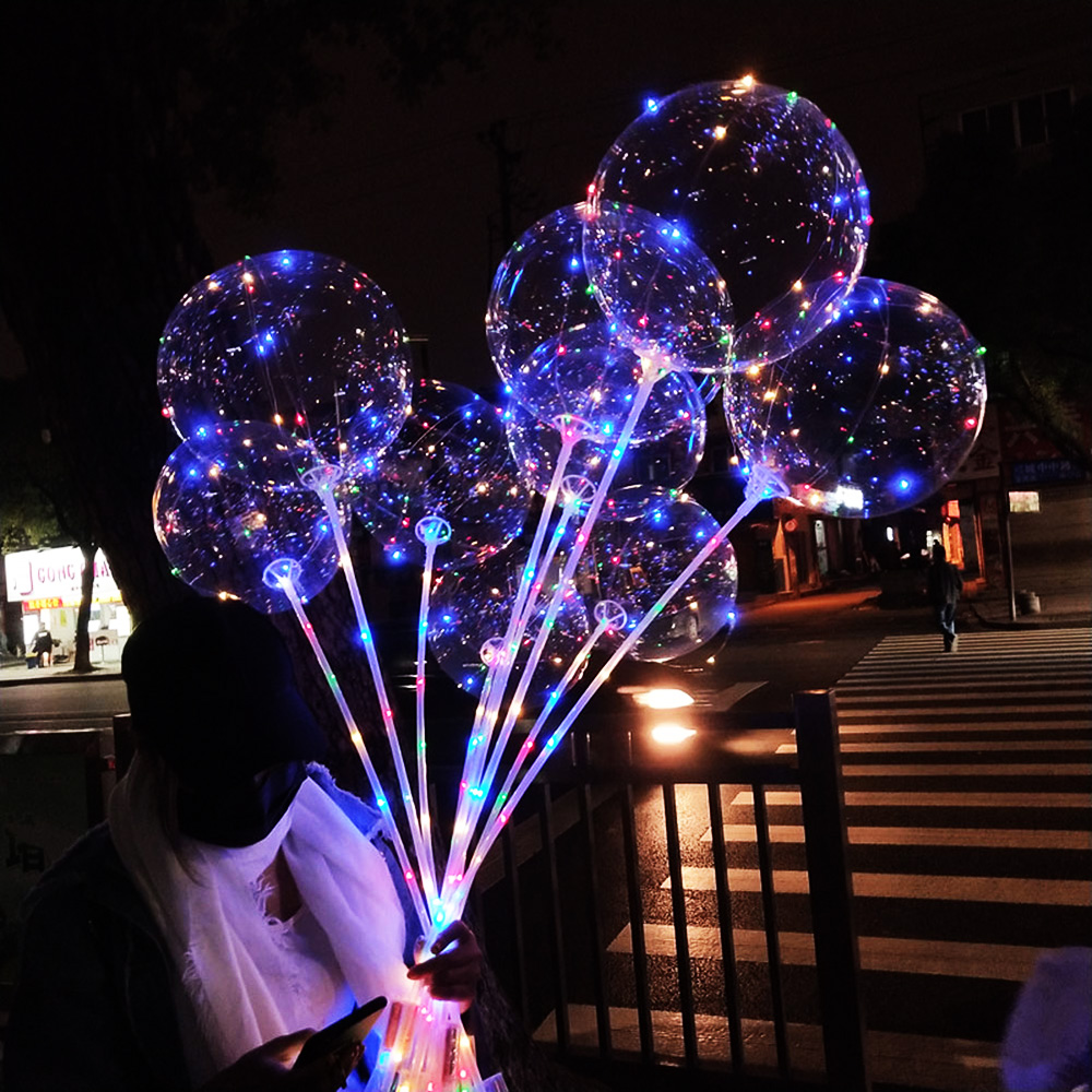 Led Balloon Light - 5/10/15/20 paquetes de globos BoBo con