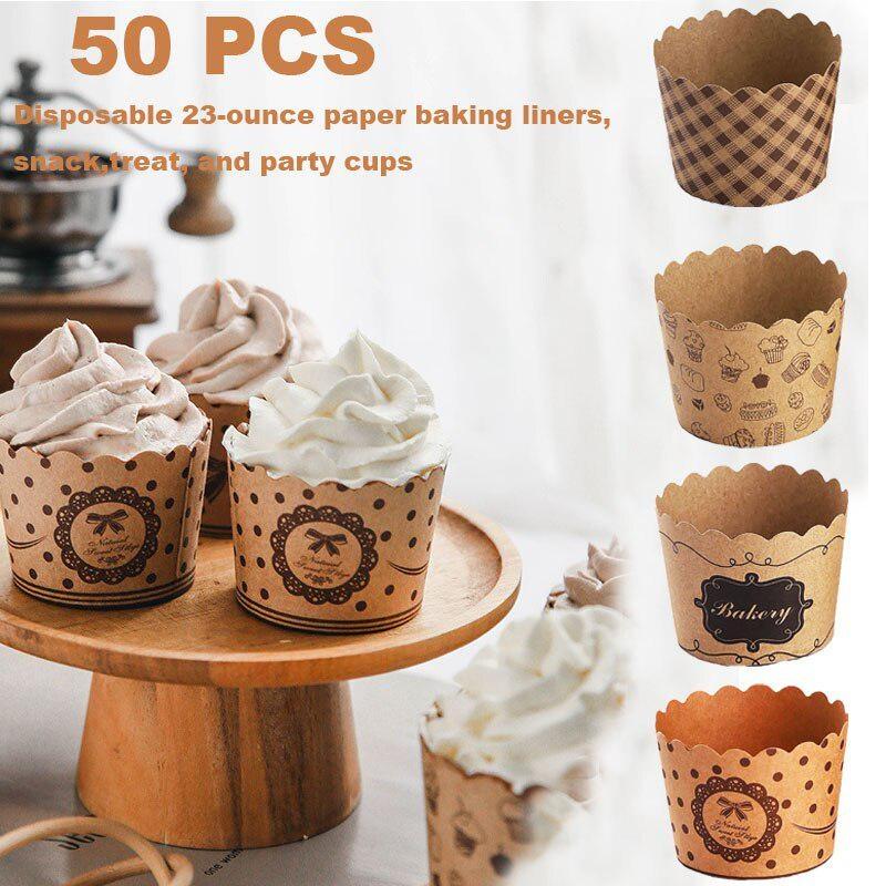 Plastic Cup 50Pcs - 50 unids/pack de vasos de papel