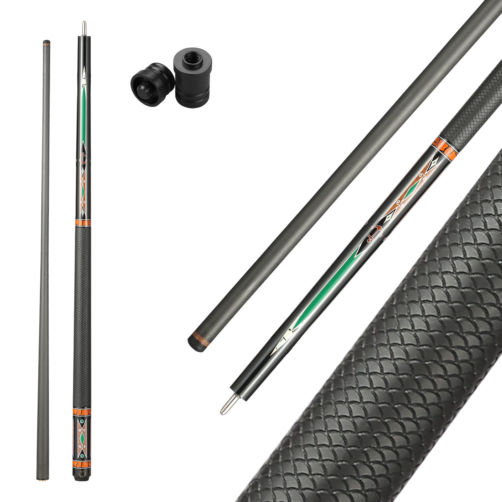 Centerpiece Stick - Taco de billar profesional de fibra