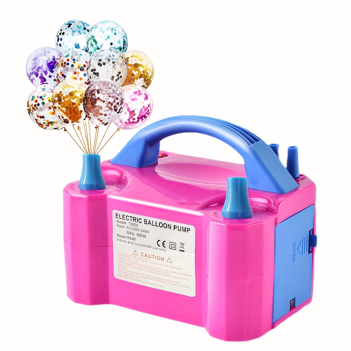 Balloon Pump Hand - Bomba de globos eléctrica portátil, inflador