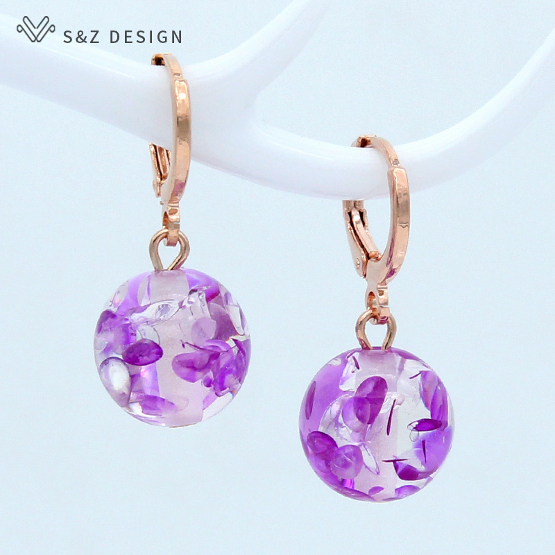 Event Z - S & Z-pendientes colgantes de colores