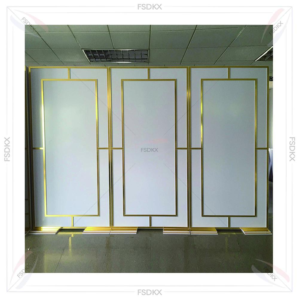 Event Party Supply Rental - Telón de Fondo Dorado Brillante para