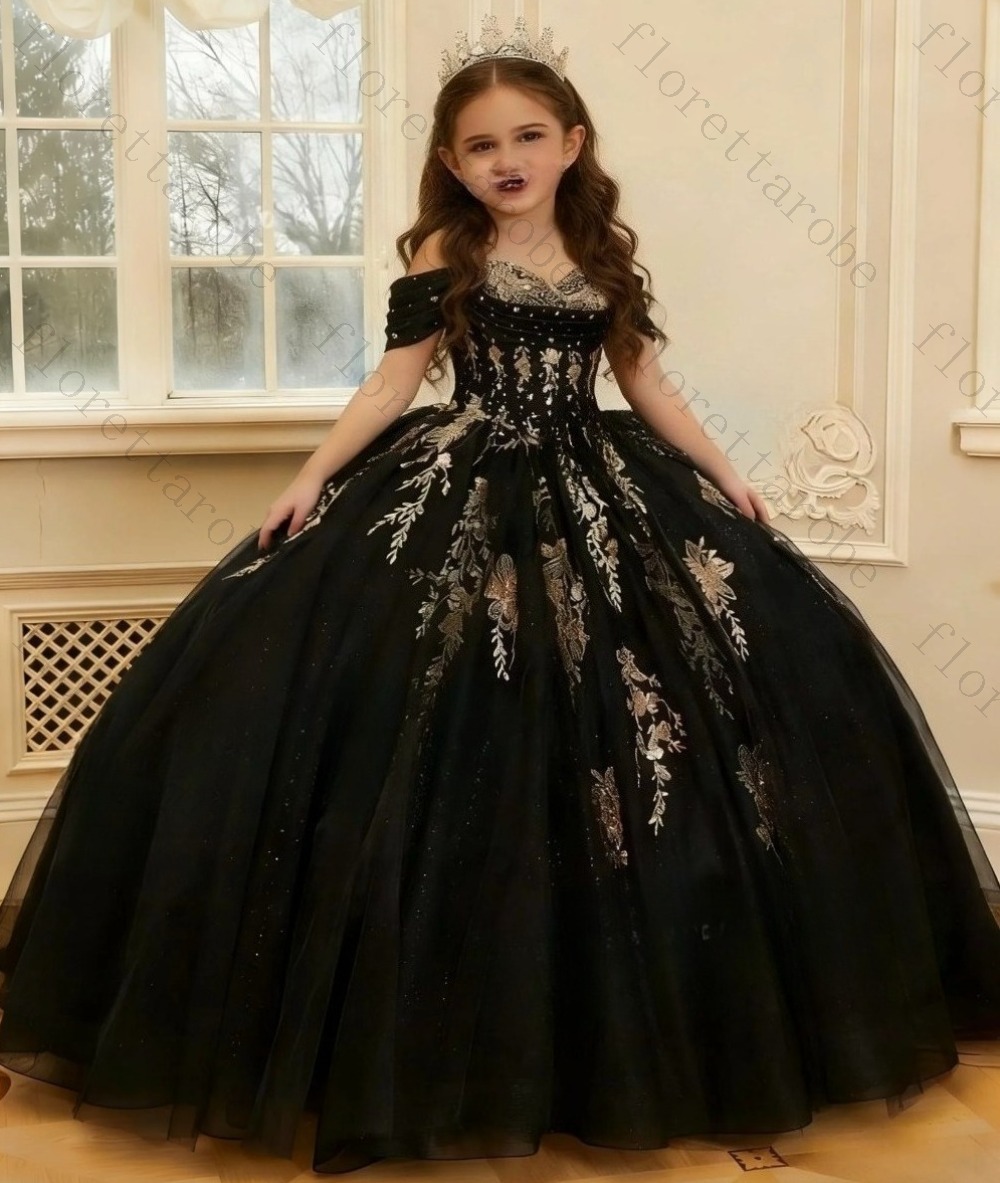 Birthday Sash Glitter - Vestido de niña de las flores