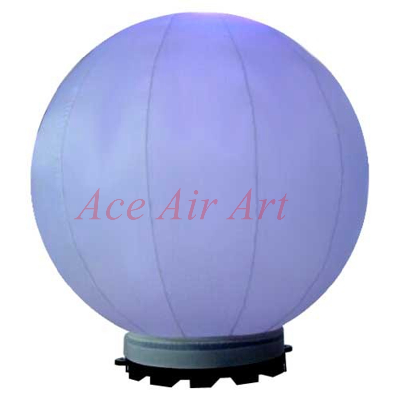 Bola Redonda Blanca Inflable,  - Party Event Supplier reseña y precio