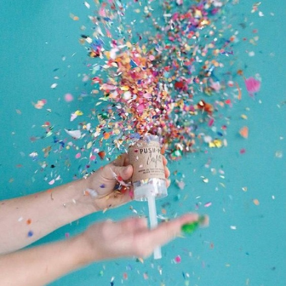 Confeti colorido de 1 pieza pa - Confetti Cannon Tube reseña y precio