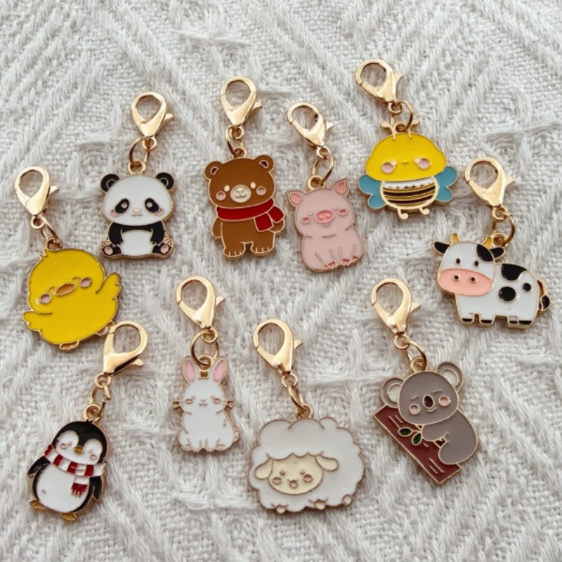 Lote de 10 llaveros de aleació - Party Favor Bag reseña y precio