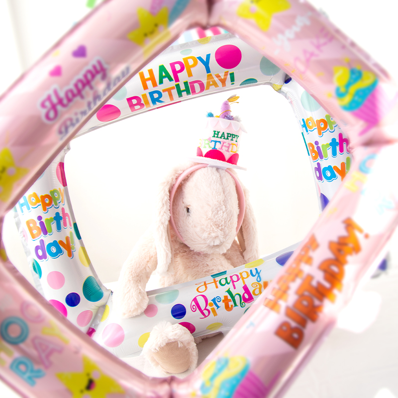 Globos con marco de fotos, dec - Photo Booth Frame reseña y precio