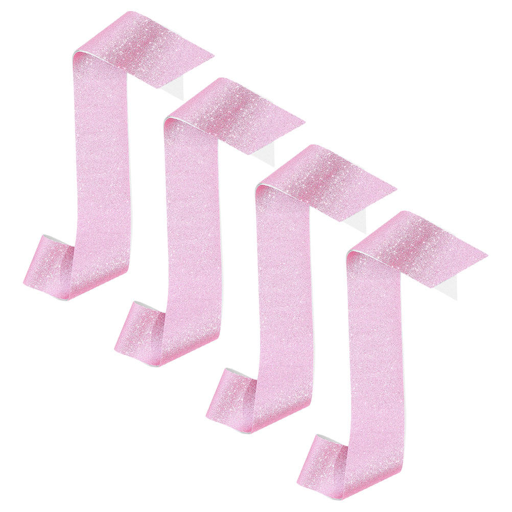 4 Piezas de Cintas Brillantes  - Birthday Sash Glitter reseña y precio