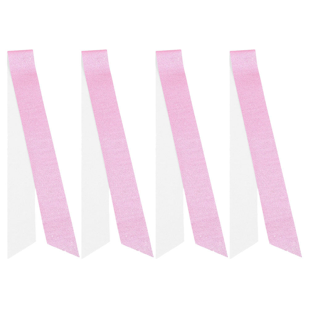 4 Piezas de Cintas Brillantes  - Birthday Sash Glitter reseña y precio