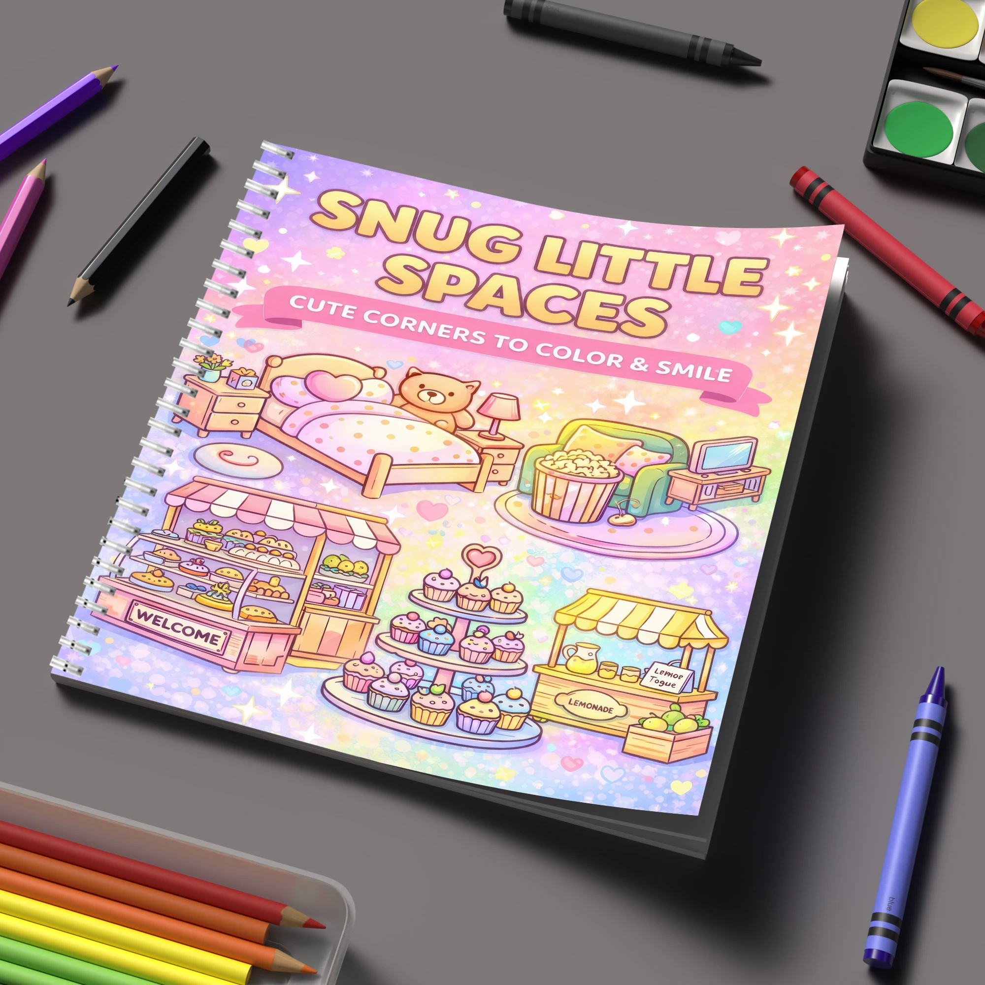 Libro para Colorear Espacios P - Event Supplies reseña y precio