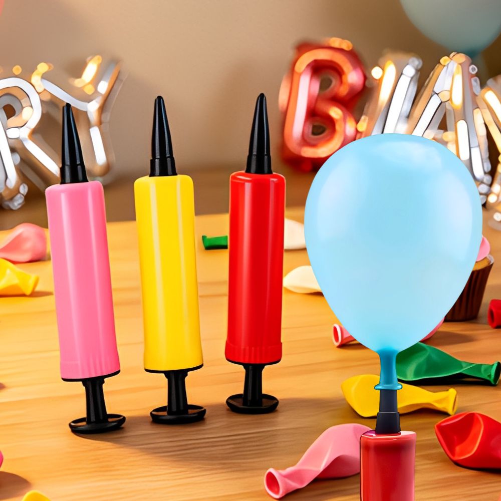 Inflador de globos manual de c - Balloon Pump Hand reseña y precio