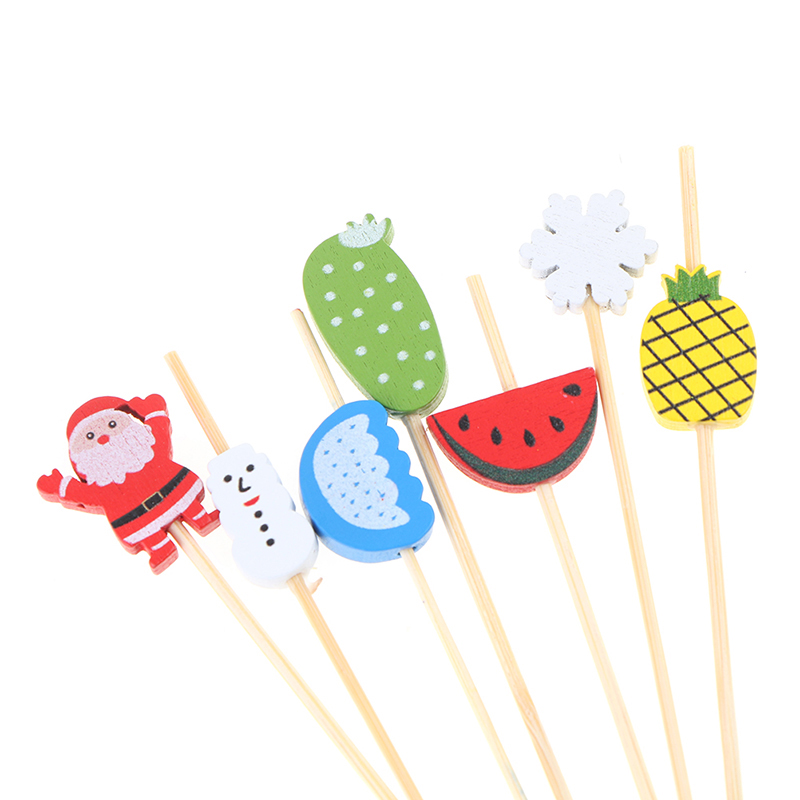 Pinchos de bambú desechables c - Centerpiece Stick reseña y precio