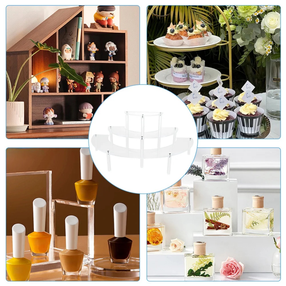 Exhibidor Acrílico de 1/2 Piez - Cupcake Stand Tier reseña y precio