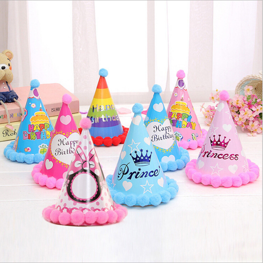 12 Gorros de Papel con Diseño  - Party Hat Cone reseña y precio