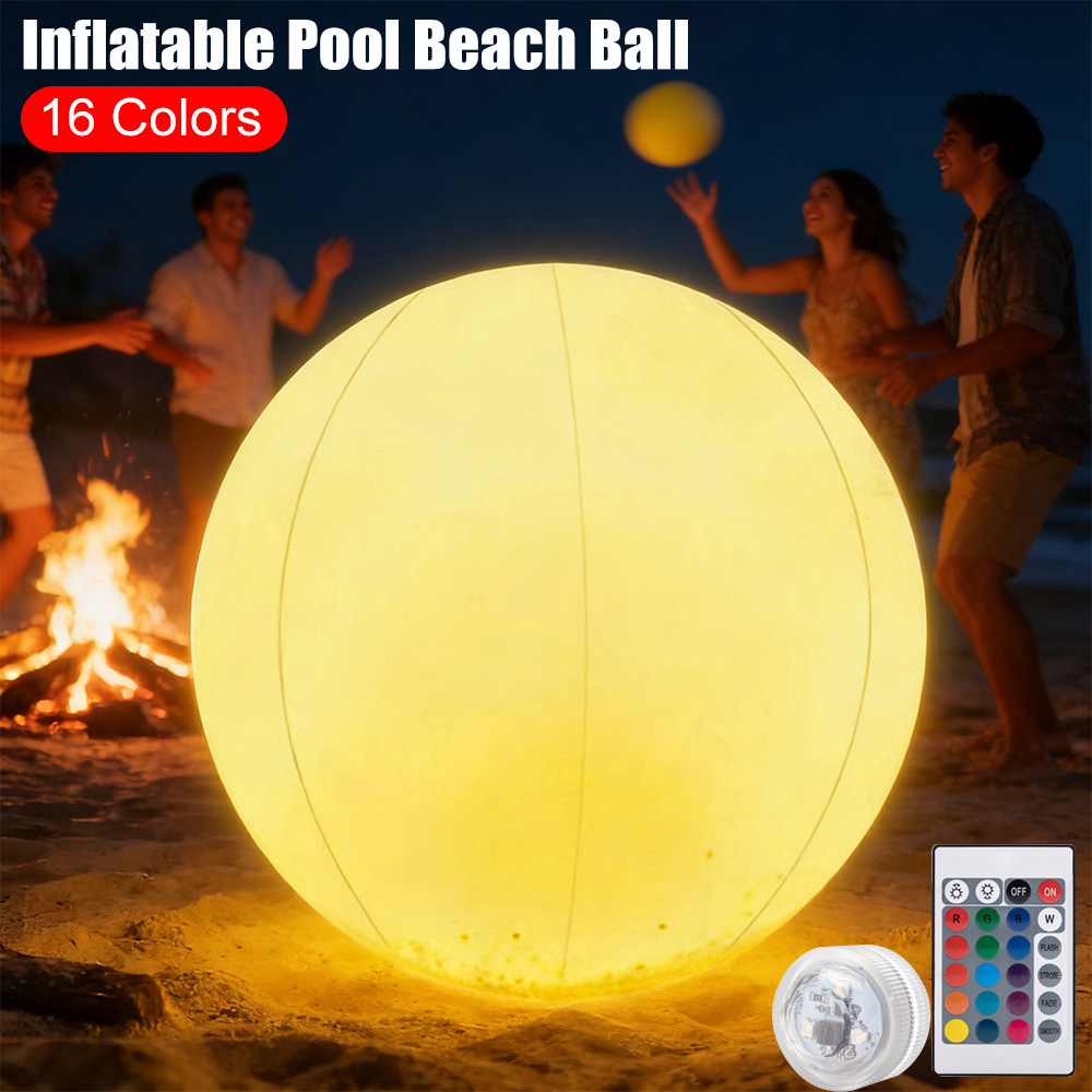 Pelota Inflable Luminosa LED p - Led Balloon Light reseña y precio