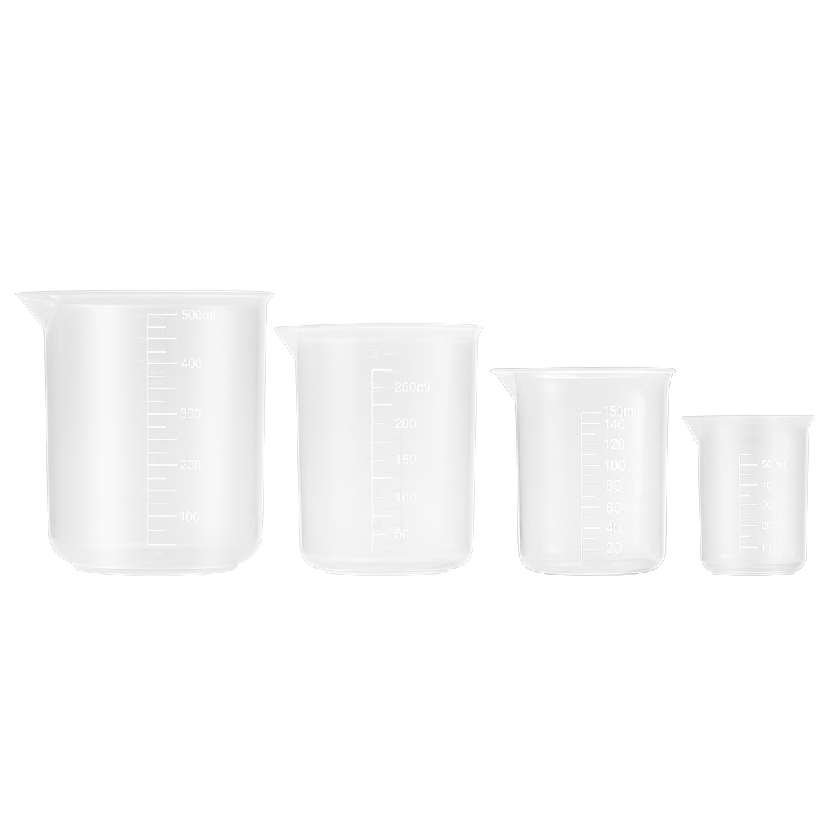 Vaso medidor de plástico de 50 - Plastic Cup 50Pcs reseña y precio