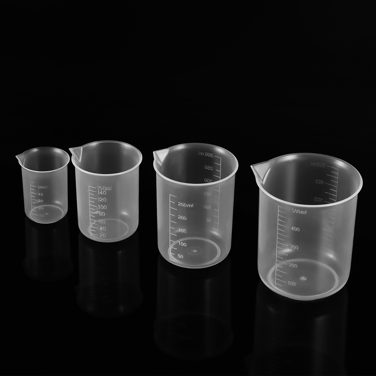 Vaso medidor de plástico de 50 - Plastic Cup 50Pcs reseña y precio
