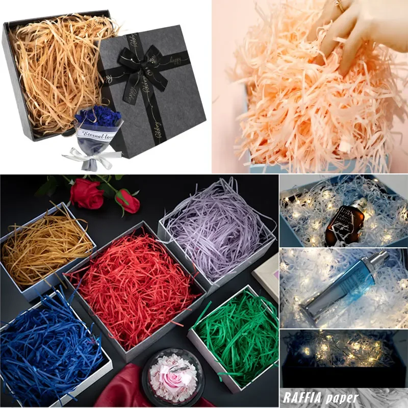 Rifa de 100g, relleno de rafia - Paper Straw Color reseña y precio