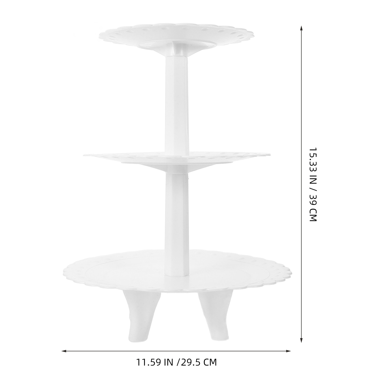 Soporte de Pastel de Plástico  - Cupcake Stand Tier reseña y precio