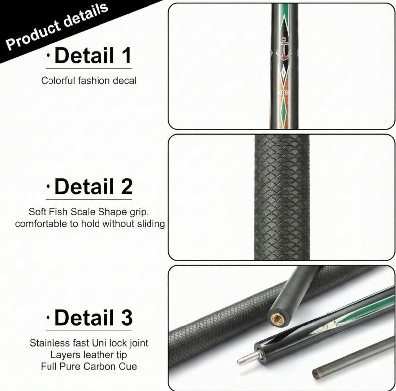 Taco de billar profesional de  - Centerpiece Stick reseña y precio