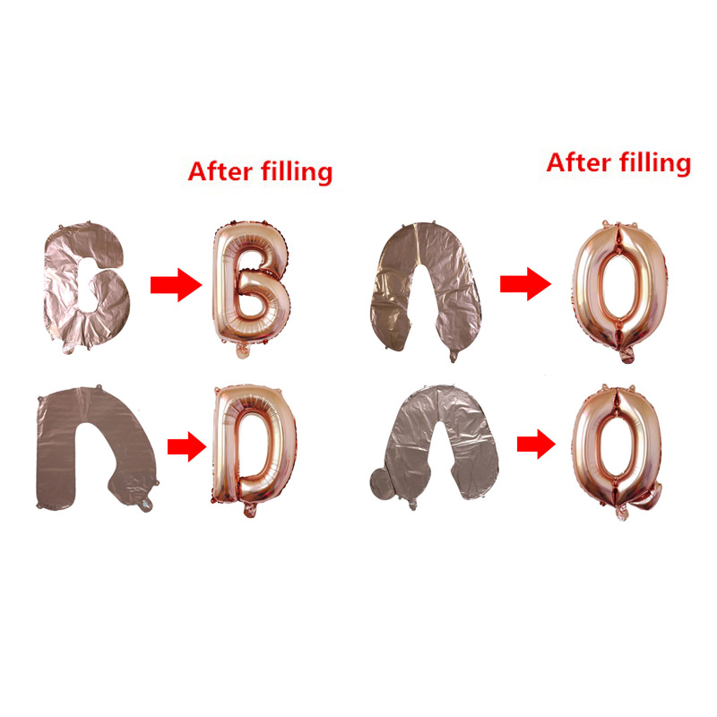 Globos con letras de aluminio  - Event Z reseña y precio