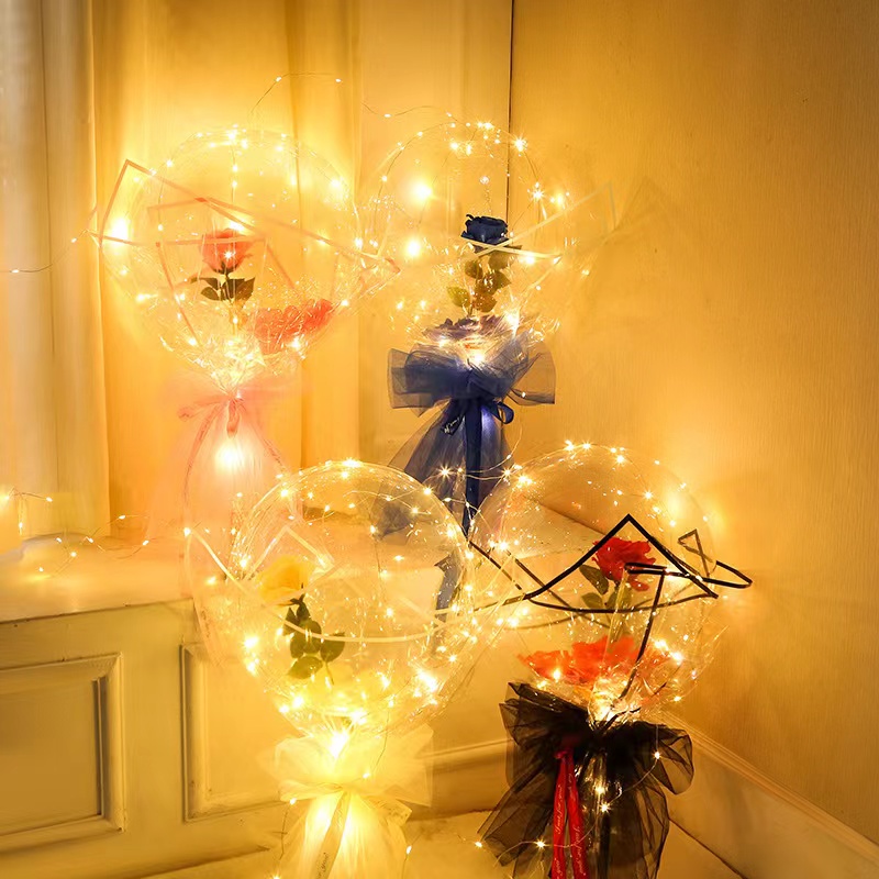 Globo luminoso LED Rosa ramo d - Led Balloon Light reseña y precio