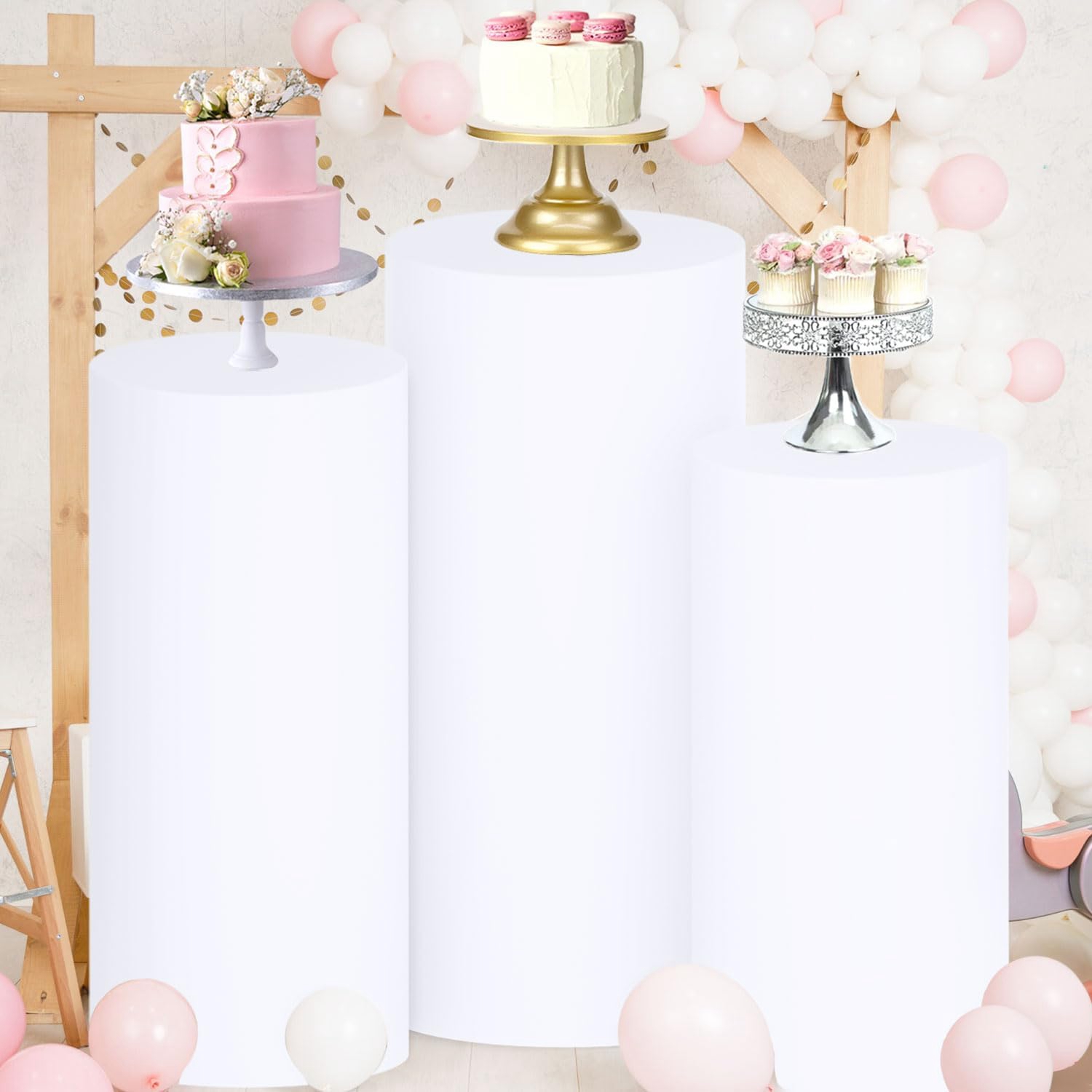 Yeele - 1/3/5 Fundas Elásticas - Dessert Table Backdrop reseña y precio